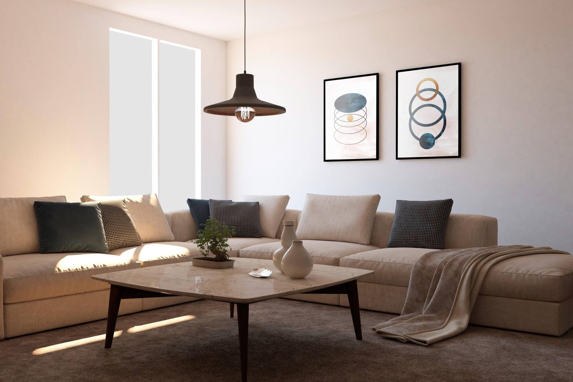 Ambiente interno de apartamento